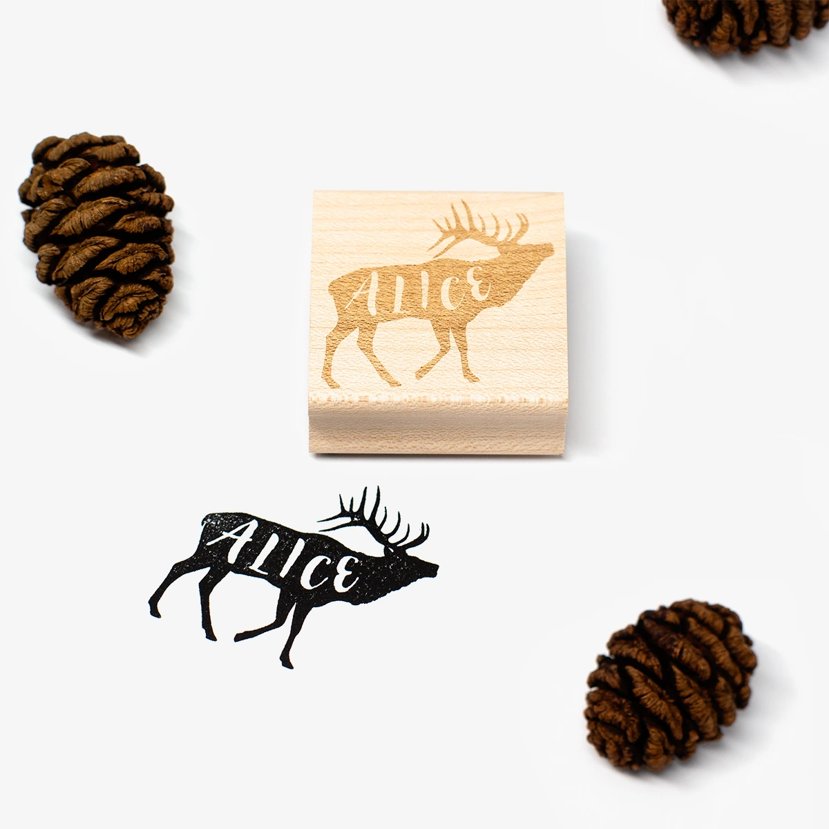 HANKO Stempel - Product Photography - Wooden Stamp